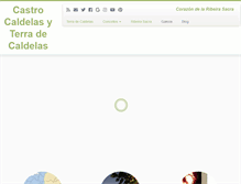 Tablet Screenshot of castrocaldelas.com